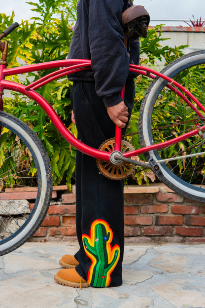 Black Cactus Sweats